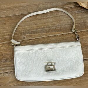 Cream Dooney & Bourke Wristlet